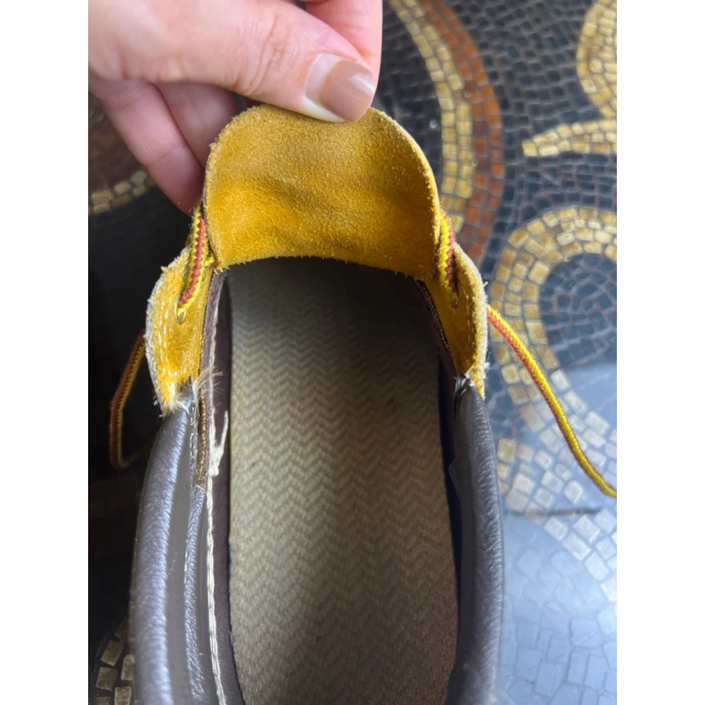 L.L. Bean Maine Hunting Shoe Duck Shoes 10M | Made in USA | Brown Leather Rubber